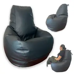 GENERICO - Puff pera mundo puff peru negro