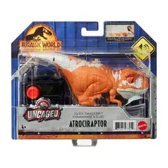 JURASSIC WORLD - Dominion Clicker Tracker Atrociraptor Naranja