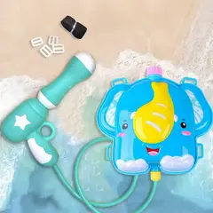 GENERICO - Mochila con Pistola de Agua - Elefantito 2 Lts.