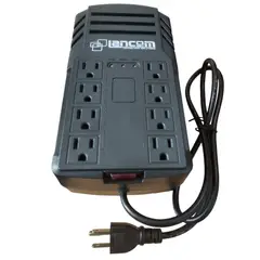 LANCOM - Regulador de Voltaje automatico I-119 8 Tomas 1200VA 500w