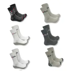 FILA - Medias Largas - Pack De 6 Pares
