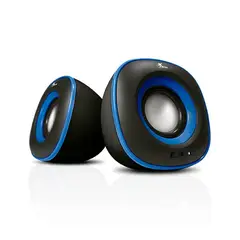 XTECH - Spekter Parlantes USB 2.0 6W Cableado 3.5mm - XTS-115BL