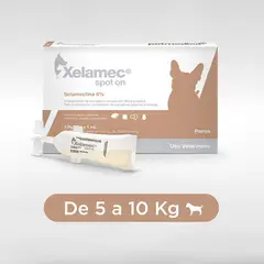 XELAMEC - ANTIPULGAS PARA PERROS Y GATOS -5-10 KG X5PIPETAS