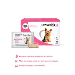 PROVENTIS - ANTIPULGAS PARA PERROS 10 X 6 TABLETAS