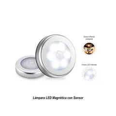 GENERICO - Lámpara LED Magnética con Sensor