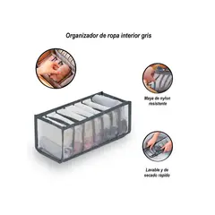 SASARU - Organizador de ropa interior gris