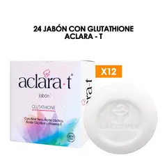 GENERICO - 24 Jabón con Glutathione Aclara - T.