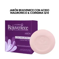 GENERICO - Jabón Rejuvenece con Acido Hialuronico Coenzima q10.