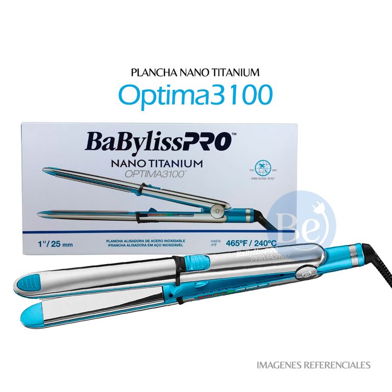 Alisadora Babyliss Profesional BNT3100TPE Optima 3100 Nano Titanium.