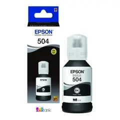 EPSON - Botella de tinta T504 Negro Black - T504120-AL