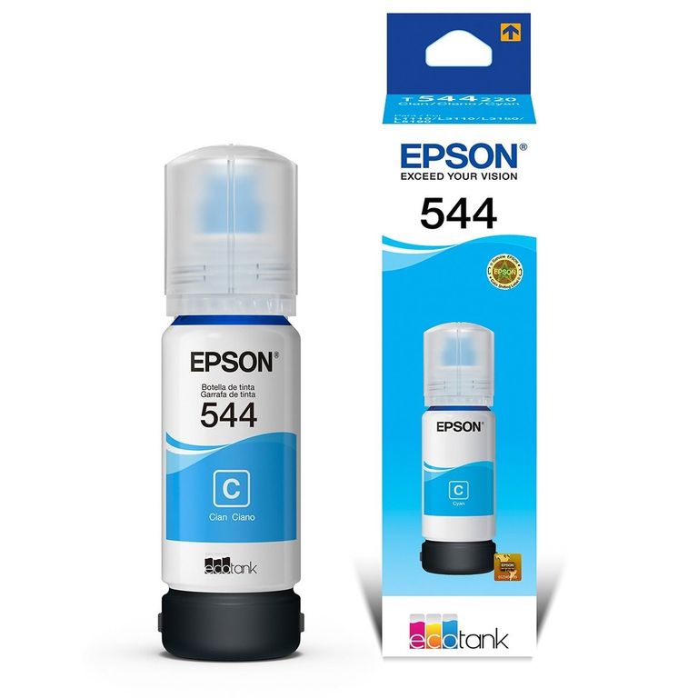 Botella de tinta Cyan T544 Cian - T544220-AL