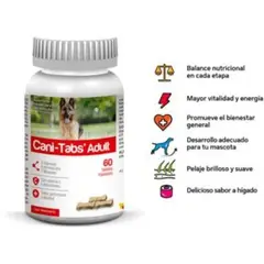 CANI TABS - VITAMINA PARA PERROS CANI-TABS DAILY MULTI ADULT X 60 TAB