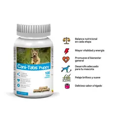 CANI TABS - VITAMINA SUPLEMENTO PARA PERROS DAILY MULTI PUPPY X 100 TAB