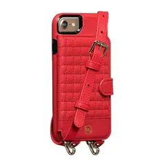TARGUS - SENA Case Rojo iPhone 8 7 Isa Snap On Cuero - SFD30603AMUS