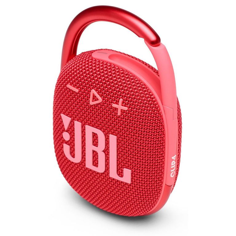 Clip 4 Portable Bluetooth Waterproof Acuático Rojo - JBLCLIP4REDAM