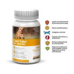 CANI TABS - VITAMINA PARA PERROS CANI-TABS HIP + JOINT MINI X 100 TAB