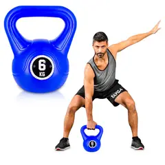 GENERICO - PESA RUSA DE PVC AZUL 6KG