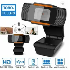 GENERICO - Cámara web 1080p para pc con microfono - x13