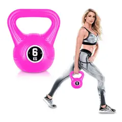 GENERICO - PESA RUSA DE PVC ROSA 6KG