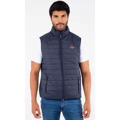 JUSTO - CHALECO AZUL ACOLCHADO -CABALLERO