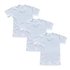PEYITO - Polo manga corta niños unisex pack x3