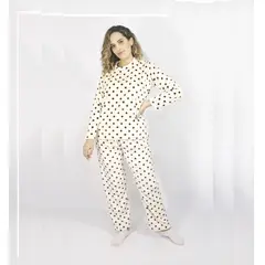 PEYITO - Pijama felpa de mujer.-