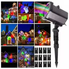 SEISA - Luces Navidad / Proyector Luces LED - 12 Motivos
