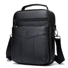 ARMUZ - Morral de Cuero Vacuno Hombre 7456