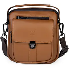 ARMUZ - Morral de Cuero Vacuno 7438 - Mujer