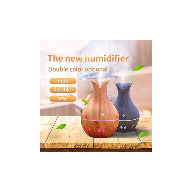 Humidificador difusor de aroma con luz led ultrasónico aromaterapia