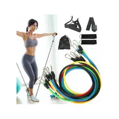 OEM - Set de 5 ligas resistencia elástica ejercicios pilates gym