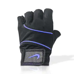 GENERICO - GUANTES MEDIO DEDO FITNESS AZUL TALLA S
