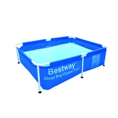 BESTWAY - - PISCINA RECTANGULAR ESTRUCTURAL DE 150X110X42CM