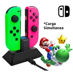 OEM - Cargador Para Mandos De Nintendo Switch oled Cargador Joycon