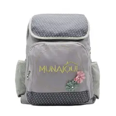 MUNAIQUI - Mochila Modelo Fresh flower whisper de lona algodonada