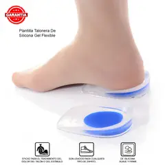 GENERICO - Plantilla Talonera Silicona Flexible Multicolor