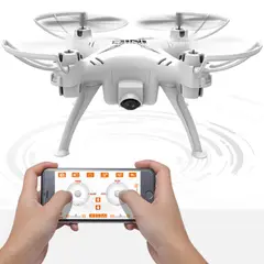 ITELSISTEM - Mini Drone Tk 106 Rhw Blanco Wifi + control
