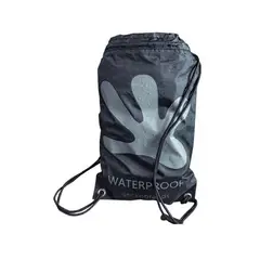 GECKOBRANDS - Drawstring WP Backpack - Black Grey