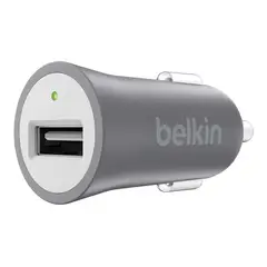 BELKIN - Mixit Cargador Móvil Adaptador Automóvil Gris - F8M730BTGRY