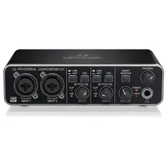 BEHRINGER - Interfaz de Audio UMC202HD Doble canal