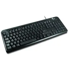 XTECH - Teclado Multimedia en Español 105 teclas Cableado USB - XTK-130