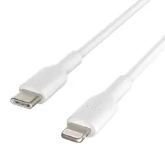 BELKIN - Cable Lightning 1m to USB-C Charging MFi Blanco - CAA003bt1MWH