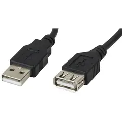 XTECH - Cable USB 4.5m 2.0 macho A a hembra A 30 AWG - XTC-306