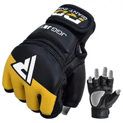 RDX - GUANTES MMA AMARILLO PARA NIÑOS JGG-J2Y