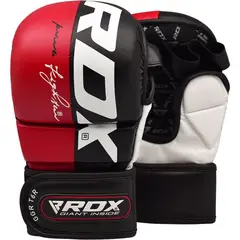 RDX - T6 GUANTES MMA DE SPARRING ROJO-XL