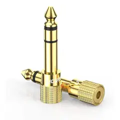 UGREEN - Ugreen Adaptador Audio 3.5mm Hembra a 6.5mm Macho Plug & Play - 20503