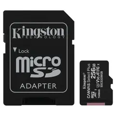 KINGSTON - Memoria 256GB Micro SDXC100MBs C10 UHS-I SDCS2256GB