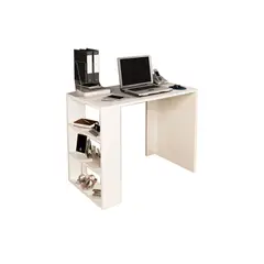 MUEBLES CRISOSTOMO - Escritorio librero blanco 80cm