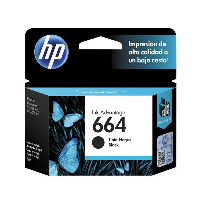 Cartucho 664 negro original