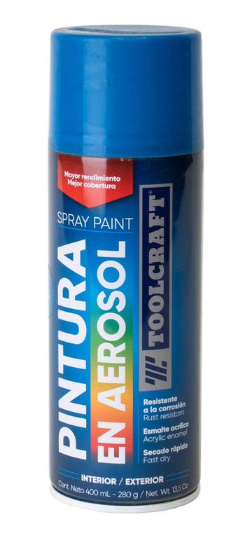 Pintura en Spray Colores Básicos Azul Real 400 ml TC1647
